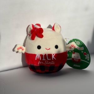Custom Milk for Santa Bat 4.5” Squishmallow Animal Plush Toy